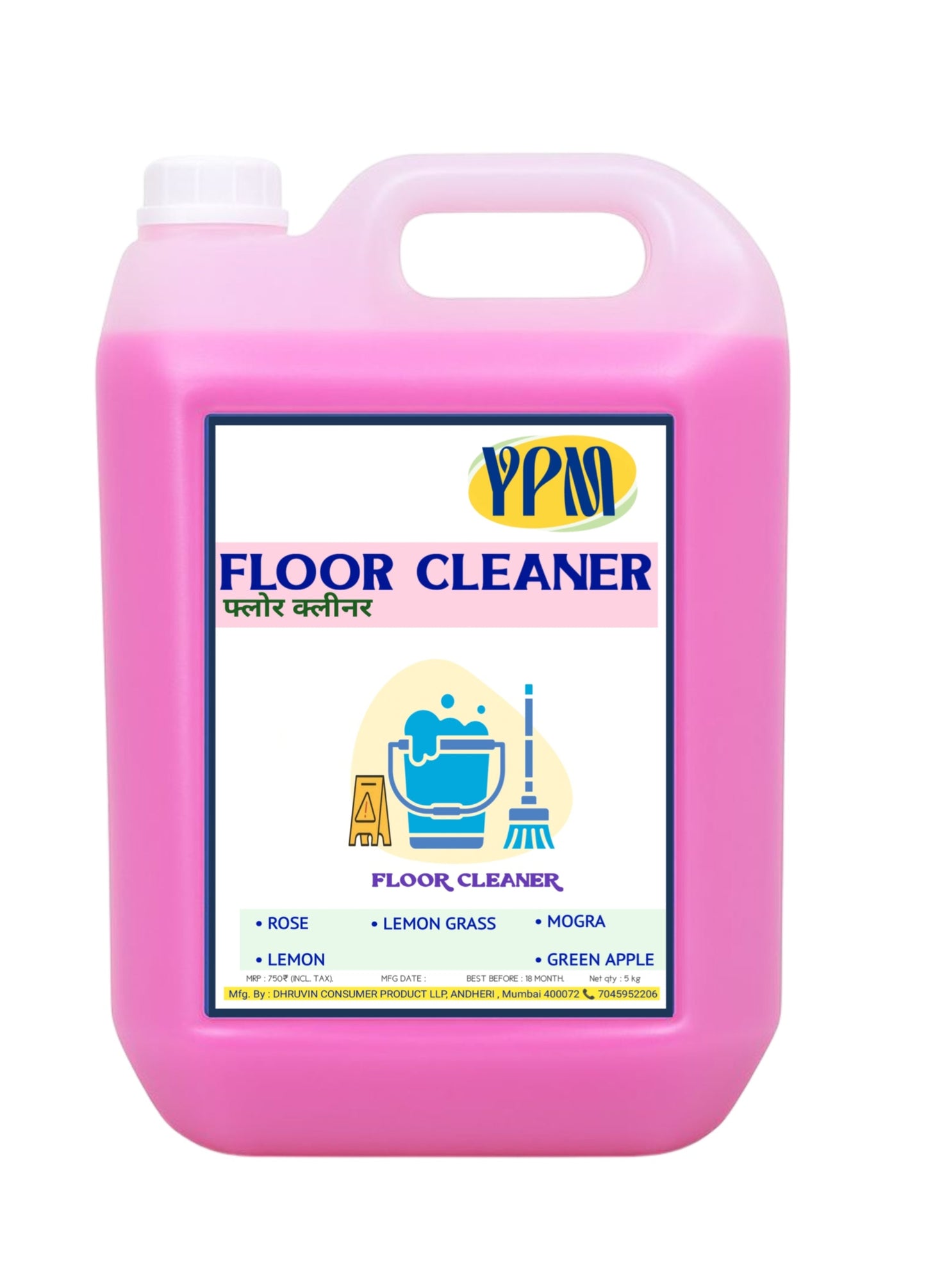 Floor Cleaner 5L - Effective & Powerful - CleanTech