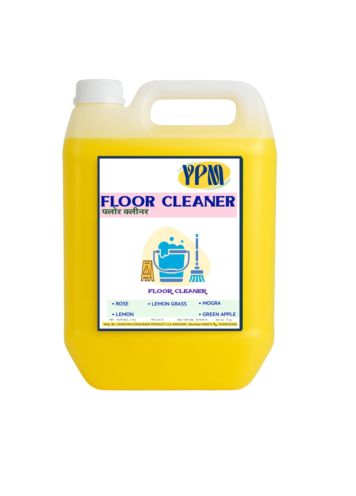 Floor Cleaner 5L - Effective & Powerful - CleanTech