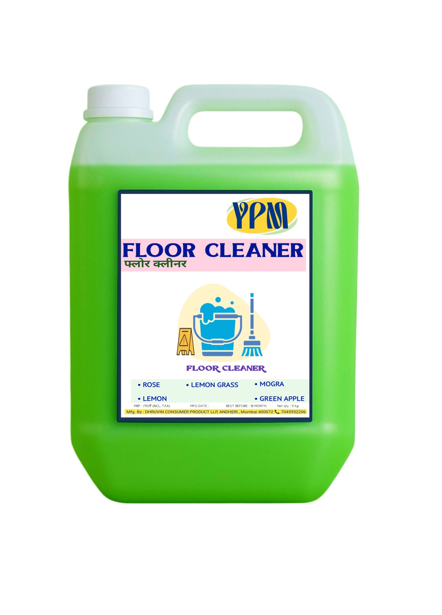 Floor Cleaner 5L - Effective & Powerful - CleanTech