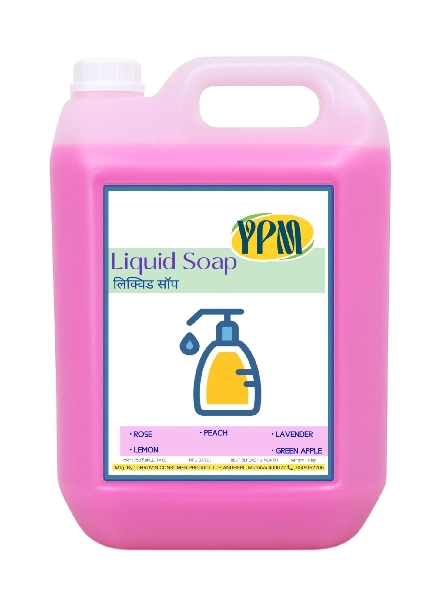 Hand Wash Liquid 5L - Effective Cleansing for Hygienic Hands