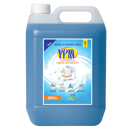5L Liquid Detergent - Powerful Cleaning for Laundry - Fresh & Vibrant