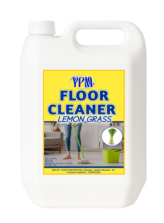 Strong White Floor Cleaner Lemon grass 5L